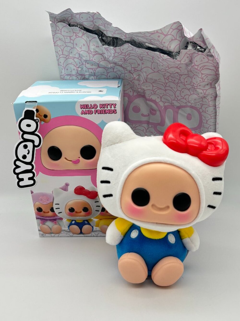 Hyojo HELLO KITTY and Friends Blind Box Collectible Stuffed Plush Toy Keychain